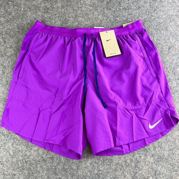 Nike Other - Nike Aeroswift Running Shorts Men’s Size Large 2-In-1 Brief Lined 5” Inseam NEW